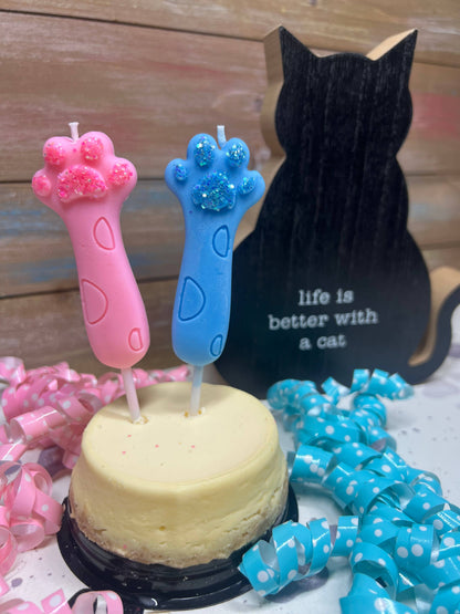 Cat Birthday Party Candle | Kitty Celebration Candle
