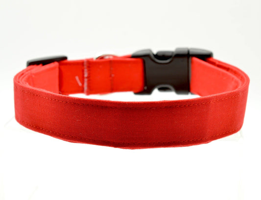 Solid Red Collar