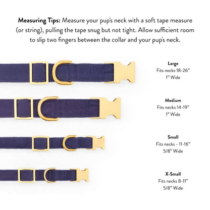 Bramble Flannel Dog Collar