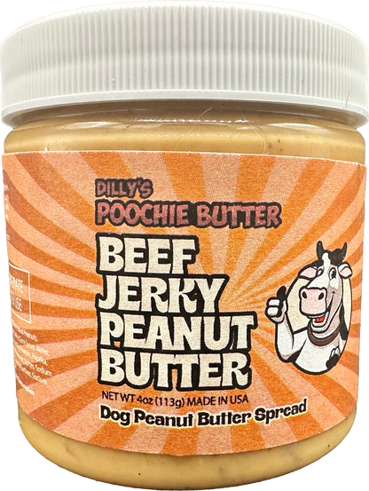 4oz Dog Peanut Butter Flavored Jar Collection