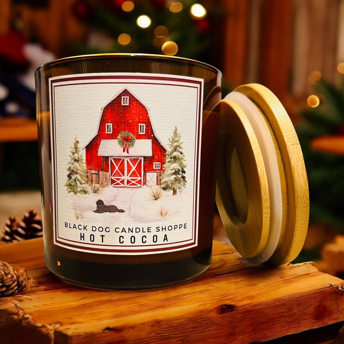 Hot Cocoa Double Wick Holiday Candle