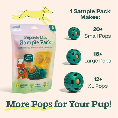 Pupsicle Treat Mix - 4 Pack Sampler