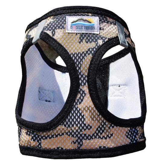 American River Camouflage Dog Harness - Brown Camo