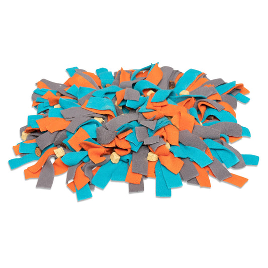 Messy Mutts Round Forage/Snuffle Mat 15" with Suction