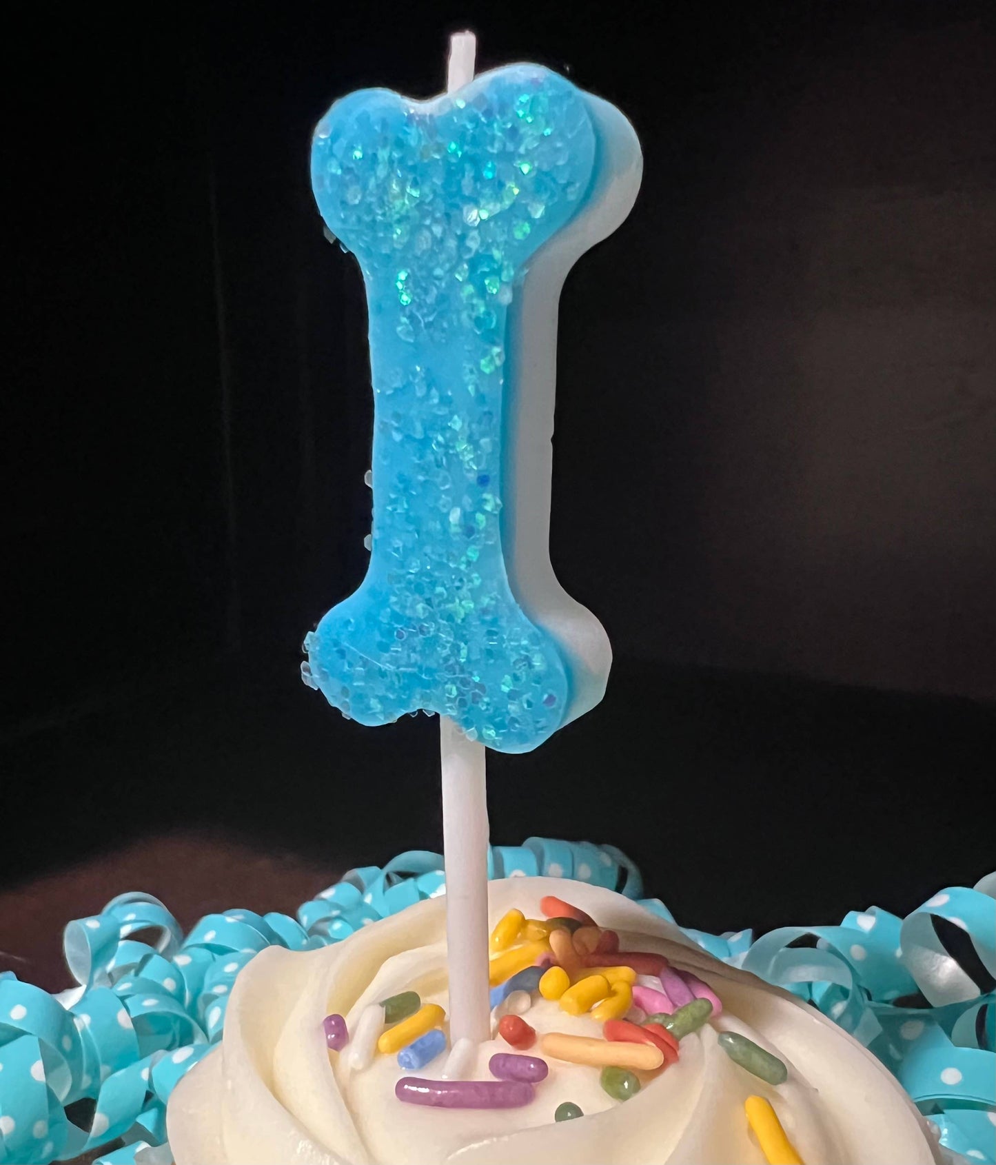 Dog Birthday Party Candle | Dog Birthday Cake Candle