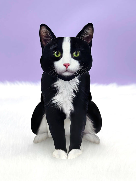 Tuxedo Cat (6 Pop-up Greeting Cards)