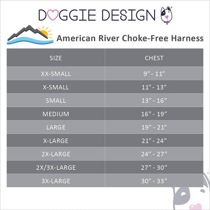 American River Ombre Dog Harness - Lemonberry Ice