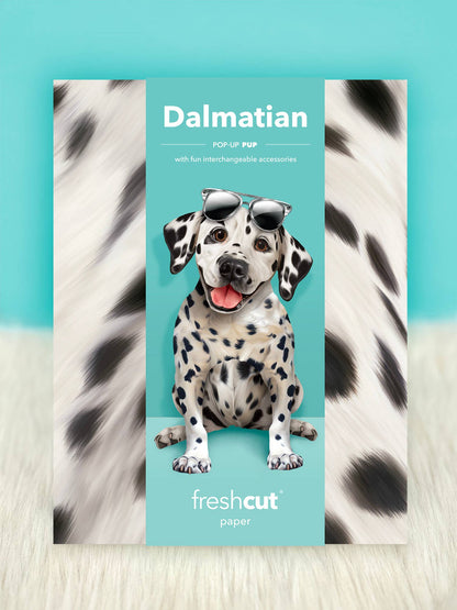 Dalmatian (6 Pop-up Greeting Cards)