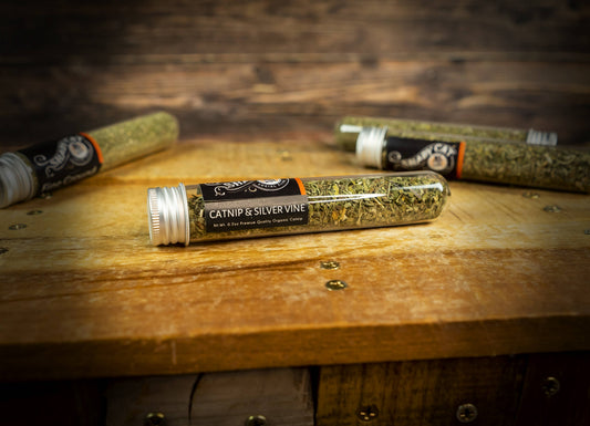 Organic Catnip & Silver vine Blend Tube | Gift for Pet