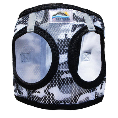 American River Camouflage Dog Harness - Gray Camo