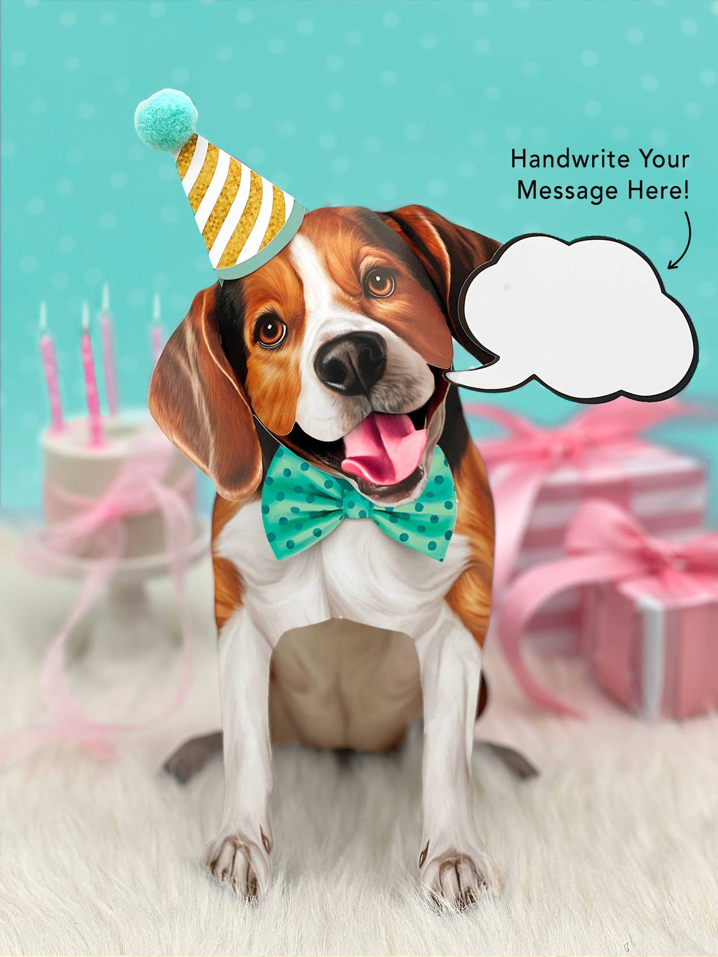Beagle (6 Pop-up Greeting Cards)