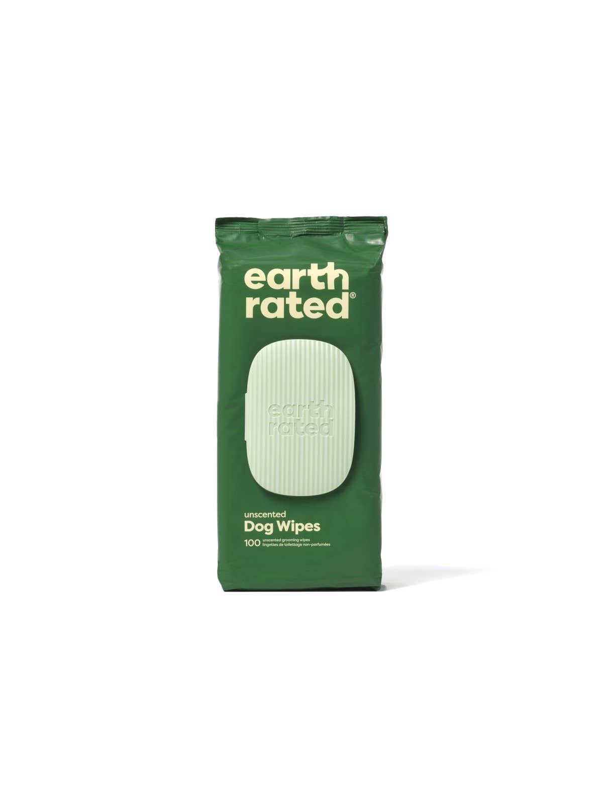 Earth Rated Unscented Dog Grooming Wipes 100ct