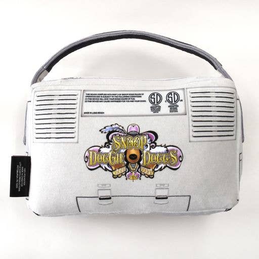 Snoop Doggie Doggs Deluxe Boom Box Pet Toy