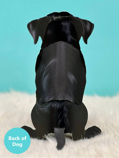 Black Lab (6 Pop-up Greeting Cards)
