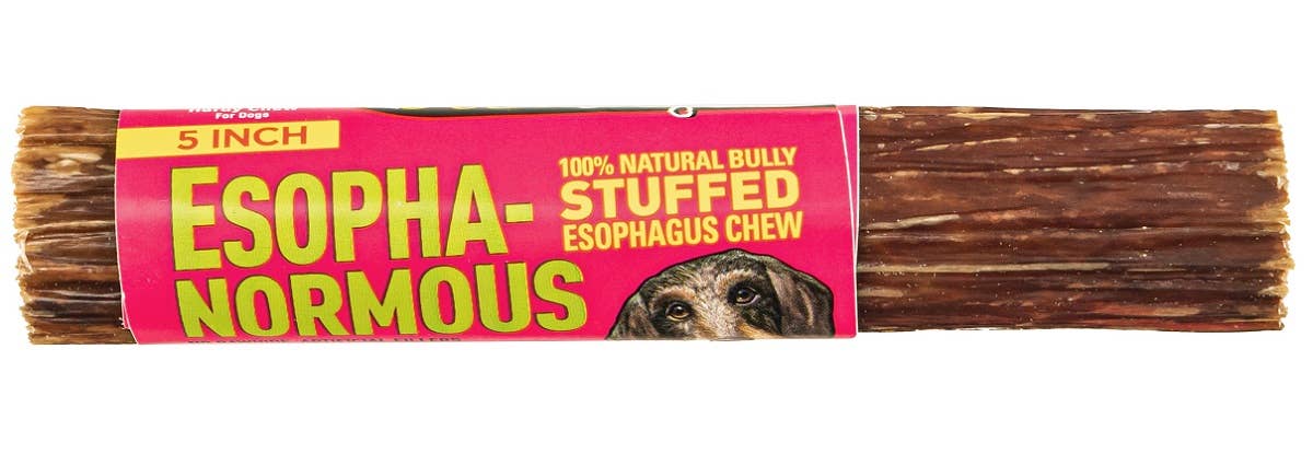 Etta Says! Esopha-normous Bully Stuffed Chew Indiv. 5"