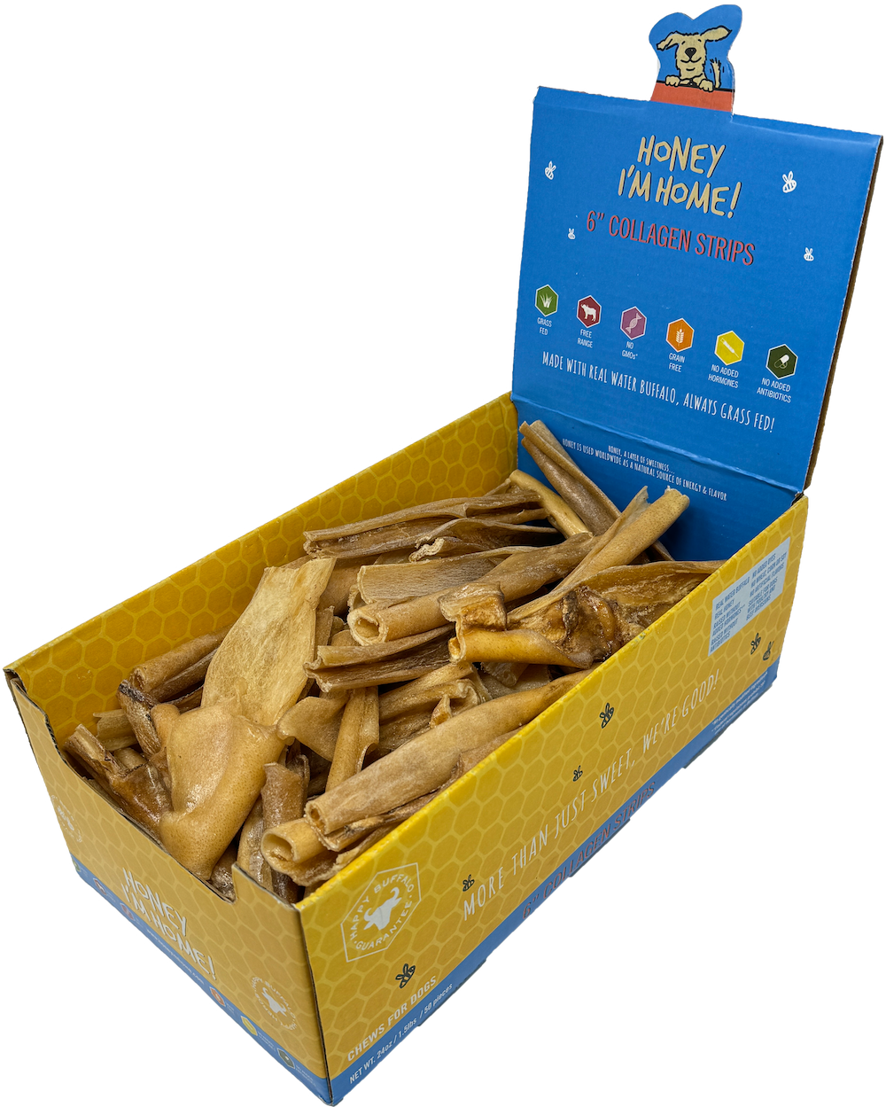 6"  COLLAGEN STICKS BULK