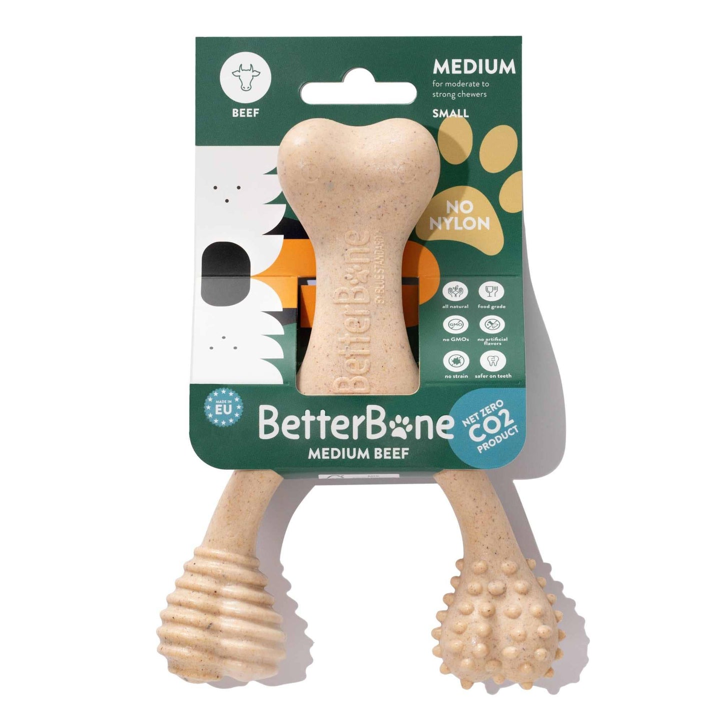 BetterBone MEDIUM - Natural, No Nylon, Softer Than Nylon ECO