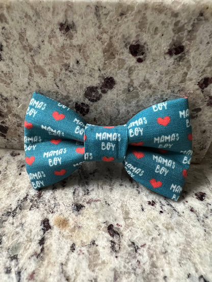 Mamas Boy Pet Bow Tie, Cute dog bow tie