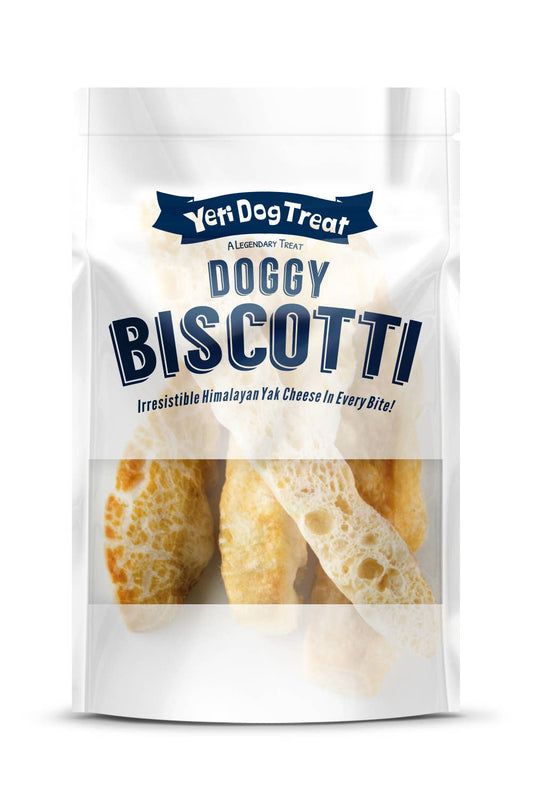 Yeti Biscotti Natural Himalayan Yak Cheese Dog Treats, 4 Pie