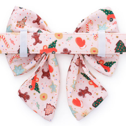 Rifle Paper Co. x TFD Holiday Cookies Lady Dog Bow