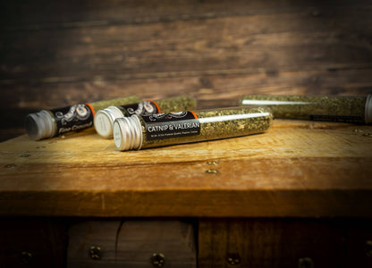 Organic Catnip & Valerian Blend Tube | New Printable!