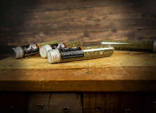 Organic Catnip & Valerian Blend Tube | New Printable!