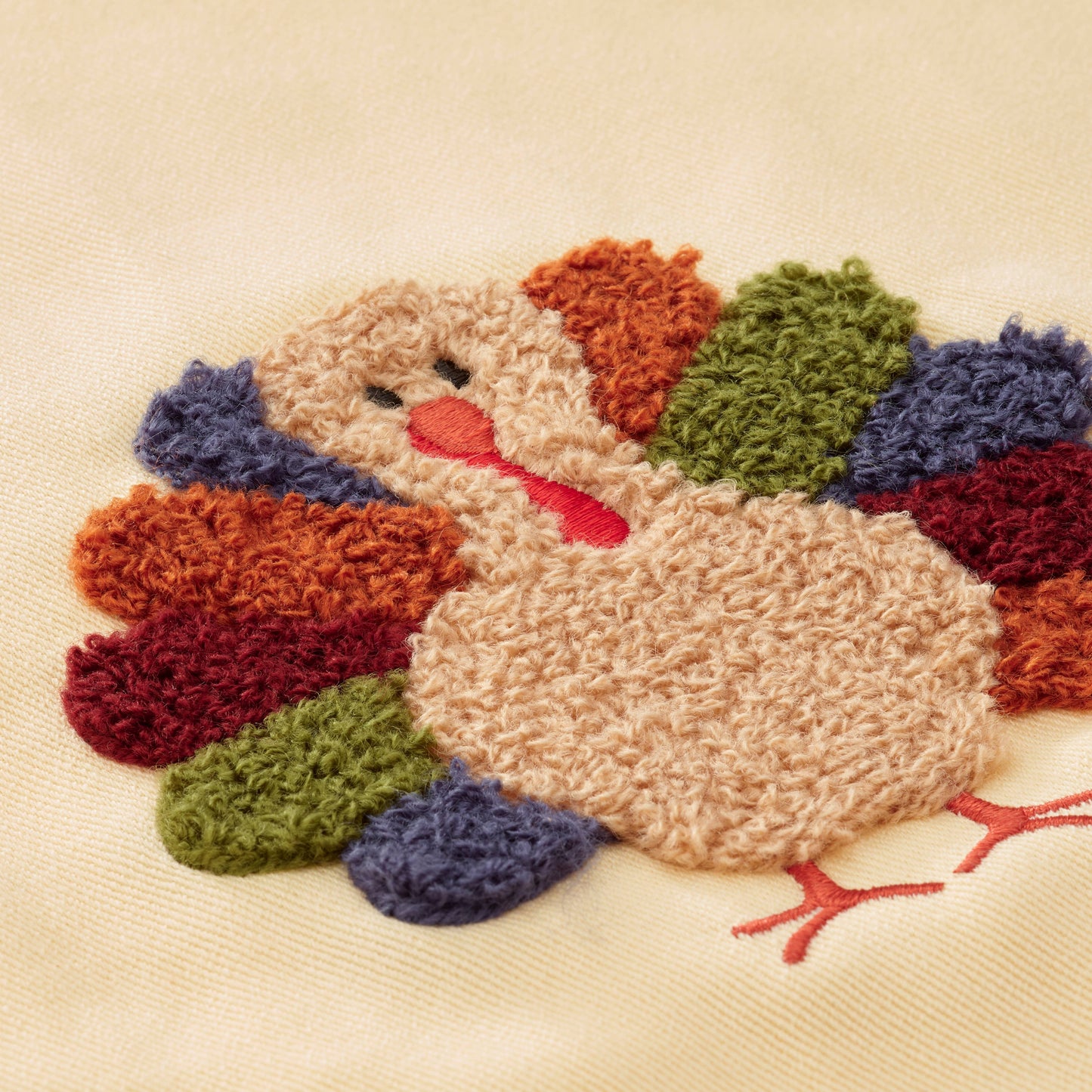 Turkey Applique Dog Bandana