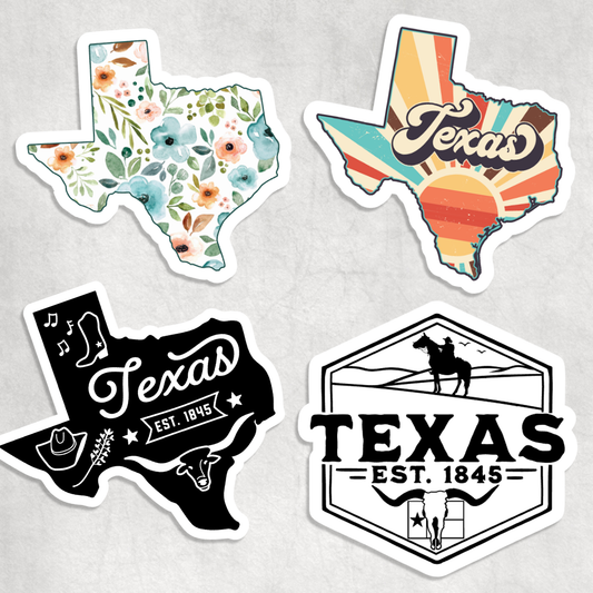 Texas Stickers