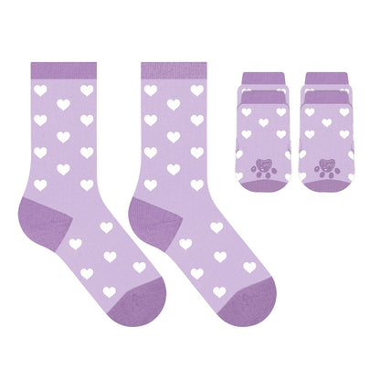 Matching Pet And Owner Fun Socks - Hearts