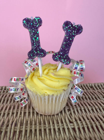 Dog Birthday Party Candle | Dog Birthday Cake Candle