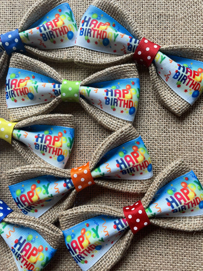 *Happy Birthday Polka Dot Center