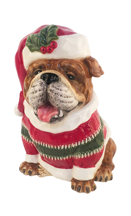 ENGLISH BULLDOG COOKIE JAR