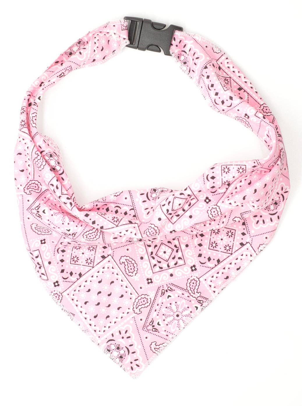 Pink Bandana Scarf