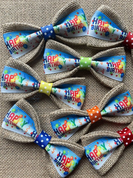 *Happy Birthday Polka Dot Center
