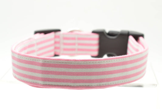 Pink Stripe Collar