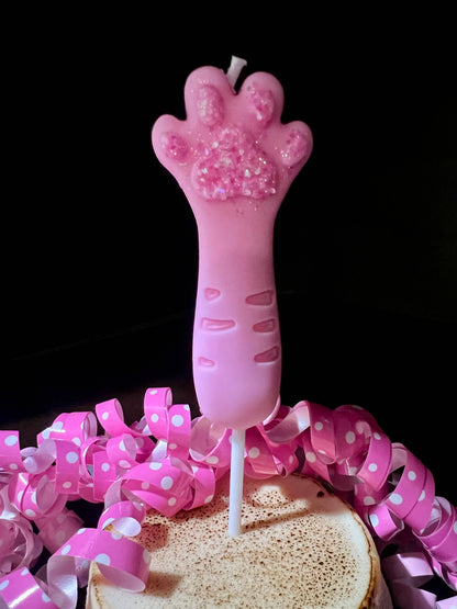 Cat Birthday Party Candle | Kitty Celebration Candle