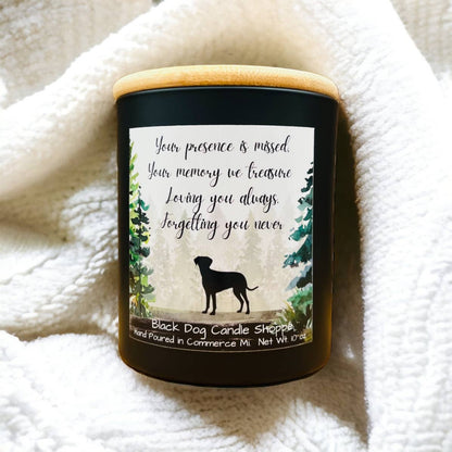 Dog Sympathy Candle