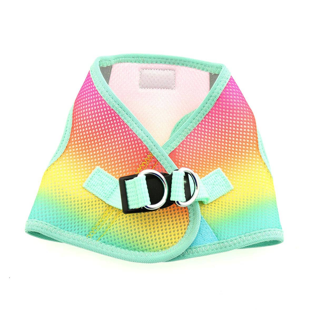 American River Ombre Dog Harness - Beach Party