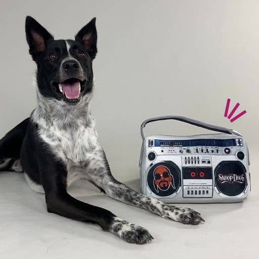 Snoop Doggie Doggs Deluxe Boom Box Pet Toy